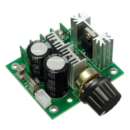 12V-40V 10A PWM DC Motor Speed Controller Knob High Efficiency, High Torque, Electric Motor Controller Pulse Width Modulation PWM DC Motor Speed Regulator Controller