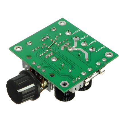 12V-40V 10A PWM DC Motor Speed Controller Knob High Efficiency, High Torque, Electric Motor Controller Pulse Width Modulation PWM DC Motor Speed Regulator Controller