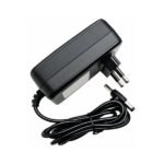 12v 1a dc power adapter double pin front view