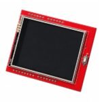 2.4 inch TFT display shield 240x320 colour resistive touch top view