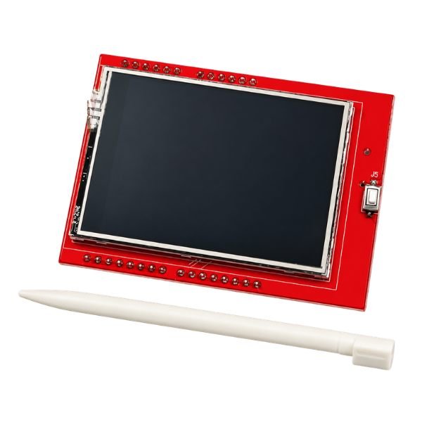 2.4 Inch TFT LCD Touch Display Shield for Arduino UNO front view