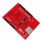 Touch screen display shield TFT LCD Arduino Uno plug-on close up