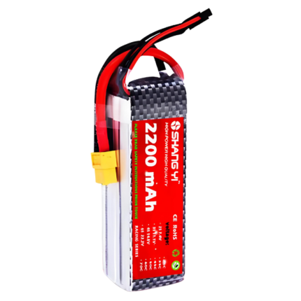 2200mAh, 3S, 30C F450 F550 Quadcopter Hexacopter Multirotor Drone Lipo Battery XT60 Plug