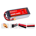 3300mAh, 3S, 30C F450 F550 Quadcopter Hexacopter Multirotor Drone Lipo Battery XT60 Plug