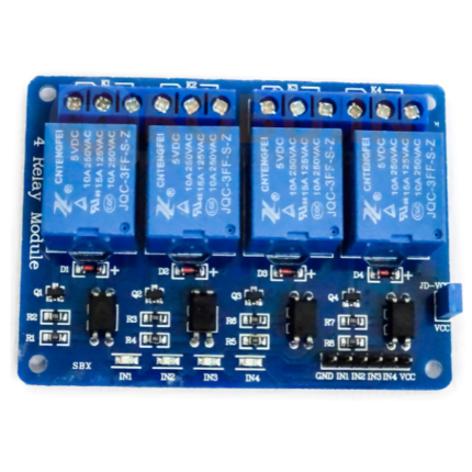 4 Channel Isolated 5V 10A Relay Module opto coupler For Arduino PIC AVR DSP ARM