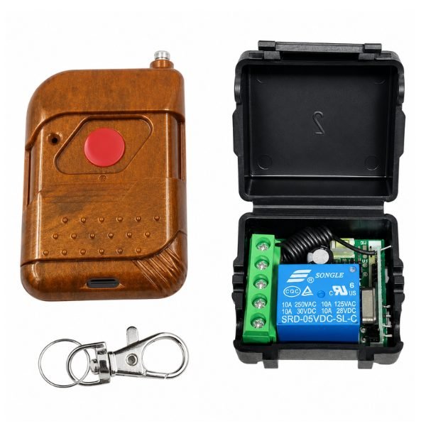 433MHz 12V 1 Channel Relay Module Wireless Remote Control kit front