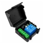433MHz module relay 10A 250VAC receiver transmitter close up view