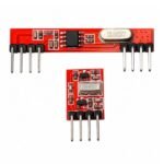 433MHz RF Transmitter Receiver Wireless Module pair front view