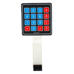 4×4 Matrix 12 keys Membrane Switch Keypad