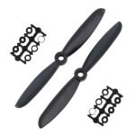 5045 Drone Aircraft Propeller Blade CW CCW Black front view