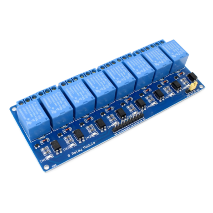 8 RoadChannel Relay Module (with light coupling) 12V