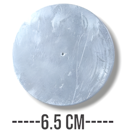 Aluminium Fly Wheel for Science Projects & Engine Models | Thickness: 2mm, Diameter: 6.5cm