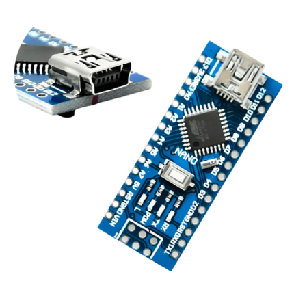 Arduino Nano ATMEGA328P smd with CH340 Development Board (Nano, 1) (Unsoldered)