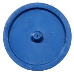 Blue Plastic Pulley Wheel 38mm Diameter, 4mm Center Hole Diameter