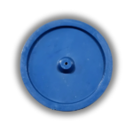 Blue Plastic Pulley Wheel 38mm Diameter, 4mm Center Hole Diameter