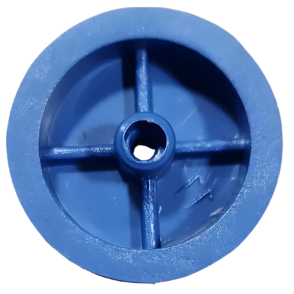 Blue Plastic Pulley Wheel Small Size