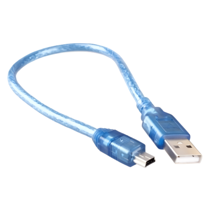 Cable for Arduino Nano (USB 2.0 A to USB 2.0 Mini B) 30cm