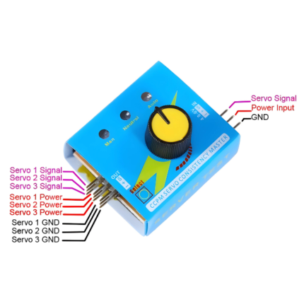 Digital Multi Servo Tester ESC CCPM Consistency Master Speed Control