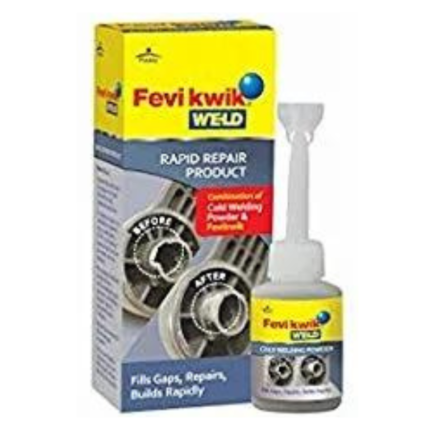 FEVI KWIK Weld 15G Cold Weld Powder and 2G Fevikwik