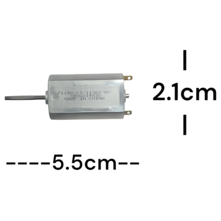 FS180-KT/11360/DV | 9800-36000RPM 3-12V High Torque Magnetic Miniature DC Motor (2pcs)