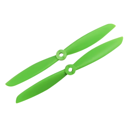 Green 6045 (6x4.5) inch Propellers 6 inch CW + CCW (2pcs Blade per pack)