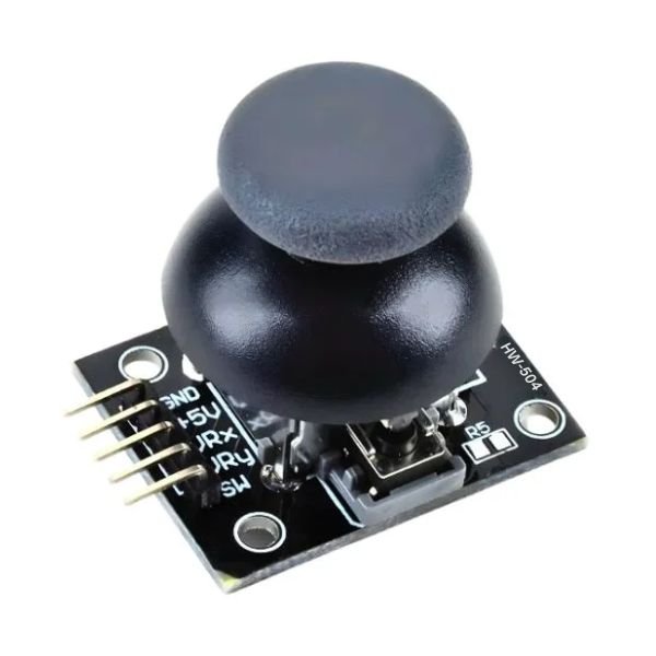 Joystick Module Breakout Sensor HW-504 for smooth directional control.