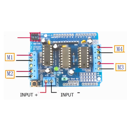 L293D Motor DriverServo Shield for Arduino