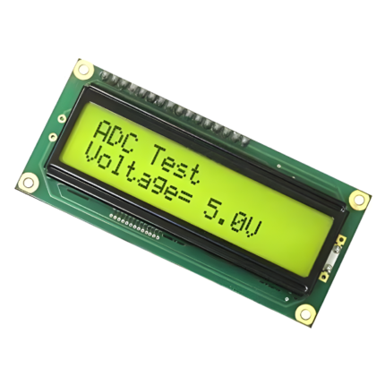 LCD Display 16x2 Alphanumeric Display for 8051, AVR, Arduino, PIC, ARM All (Green)