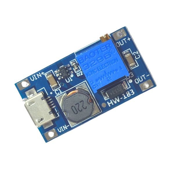 MT3608 2A DC-DC Step Up Booster Power Module for electronics