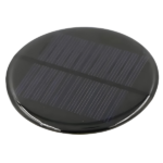 Mini Solar Panel 6V for Project Work (Pack of-1, 7x7x0.3cm Size)(Circular Shaped)