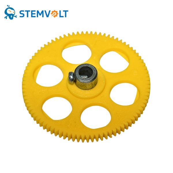 Plastic Spur Gear 55mm 85 teeth for DIY robotics and mechanical projects