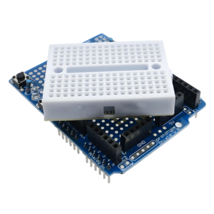 Proto Shield (Prototype) for Arduino Uno Mini Breadboard