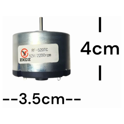 RF-520TC 12V2200rpm DC motor