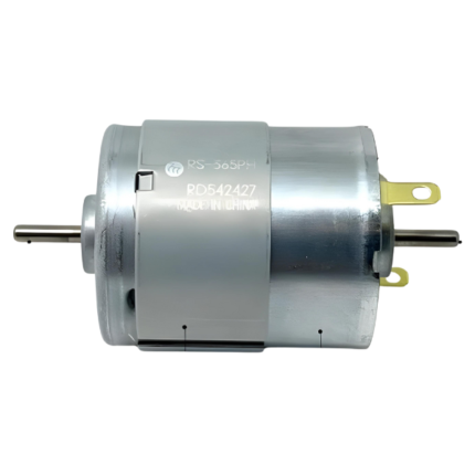 RS-365-PH DC Motor Dual Shaft 6V-24V 12V DC High Speed 8500 RPM Multi-Purpose Motor for PCB Drill & RC Cars - 2pcs