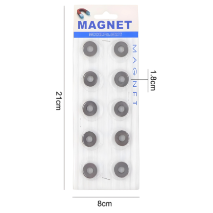 Ring type Magnets 10 pcs Packet