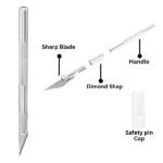 Pen Cutter with 5 Blades for DIY craft projects