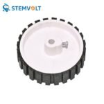 Robot Wheel 70mm x 20mm for DC Gear Motor, lightweight wheel for robotics and DIY robot projects