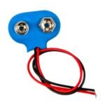 9V battery clip connectors for DIY electronics, testing circuits, and power projects.