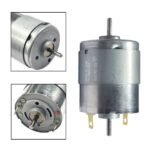 RS 365 PH DC motor dual shaft high speed