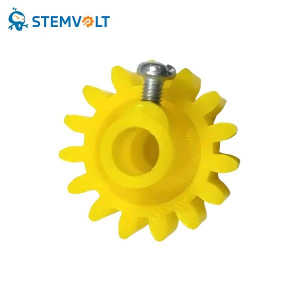 Plastic Spur Gear 25mm 15 Teeth – High-Quality Stemvolt Robotics Gear
