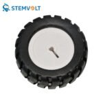 Car Wheel 44mm for N20 DC Gear Motor, mini robot wheel for DIY car and robotics projects