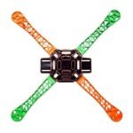 F450 quadcopter frame kit with sturdy arms and lightweight plates for DIY drone builds.