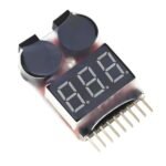 1-8S Lipo Battery Voltage Tester compact voltage checking tool
