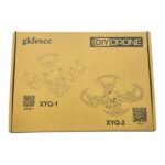 RC XYQ-1 wooden drone kit assembled for beginners learning basic quadcopter building skills.