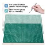 Double Sided Green Cutting Mat Board A4 Size Pad - Image 3