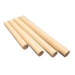 300mm x 13mm Wooden Dowels Pole Rods (Set of 4) - Image 3