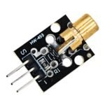 650nm 5V Red Laser Diode Module HW-493 for Arduino and DIY projects.