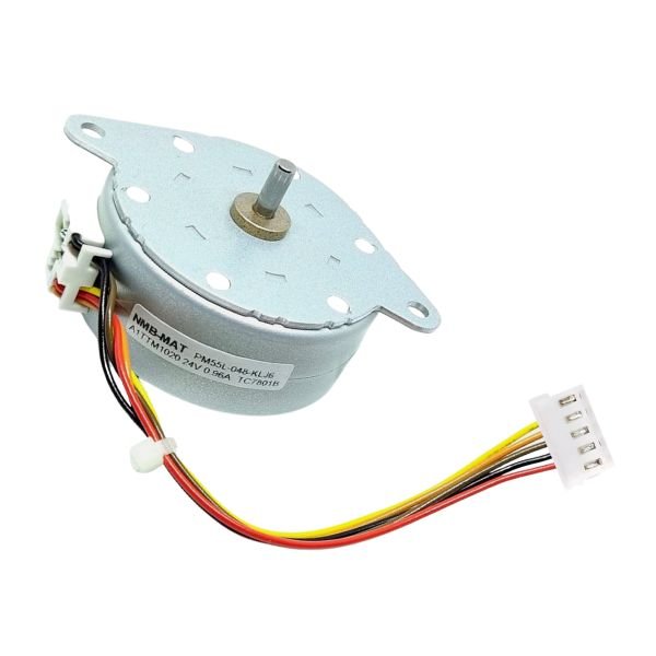 DC Stepper Motor 55mm 4kg-cm 24V DC 2 Phase 5 Wire