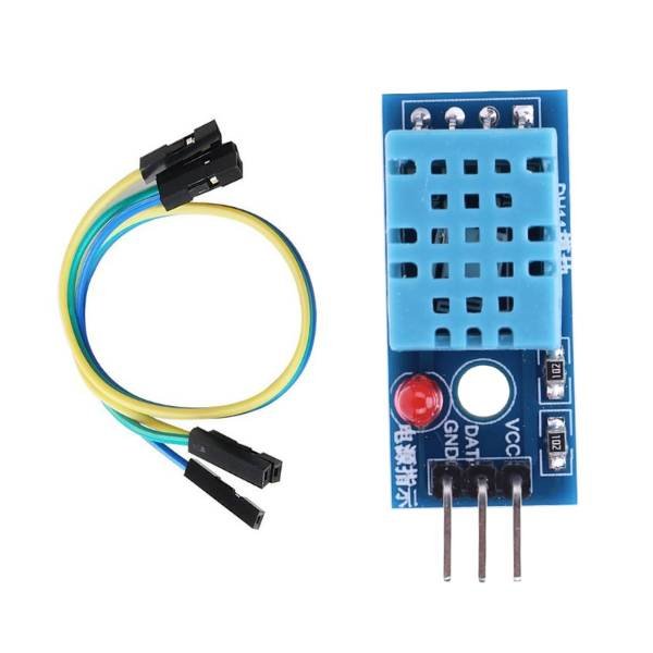 DHT11 Humidity And Temperature Sensor Module provides accurate readings