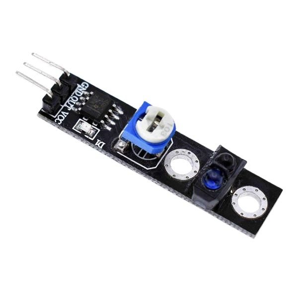 This KY033 TCRT5000 Sensor Module-based line tracking sensor